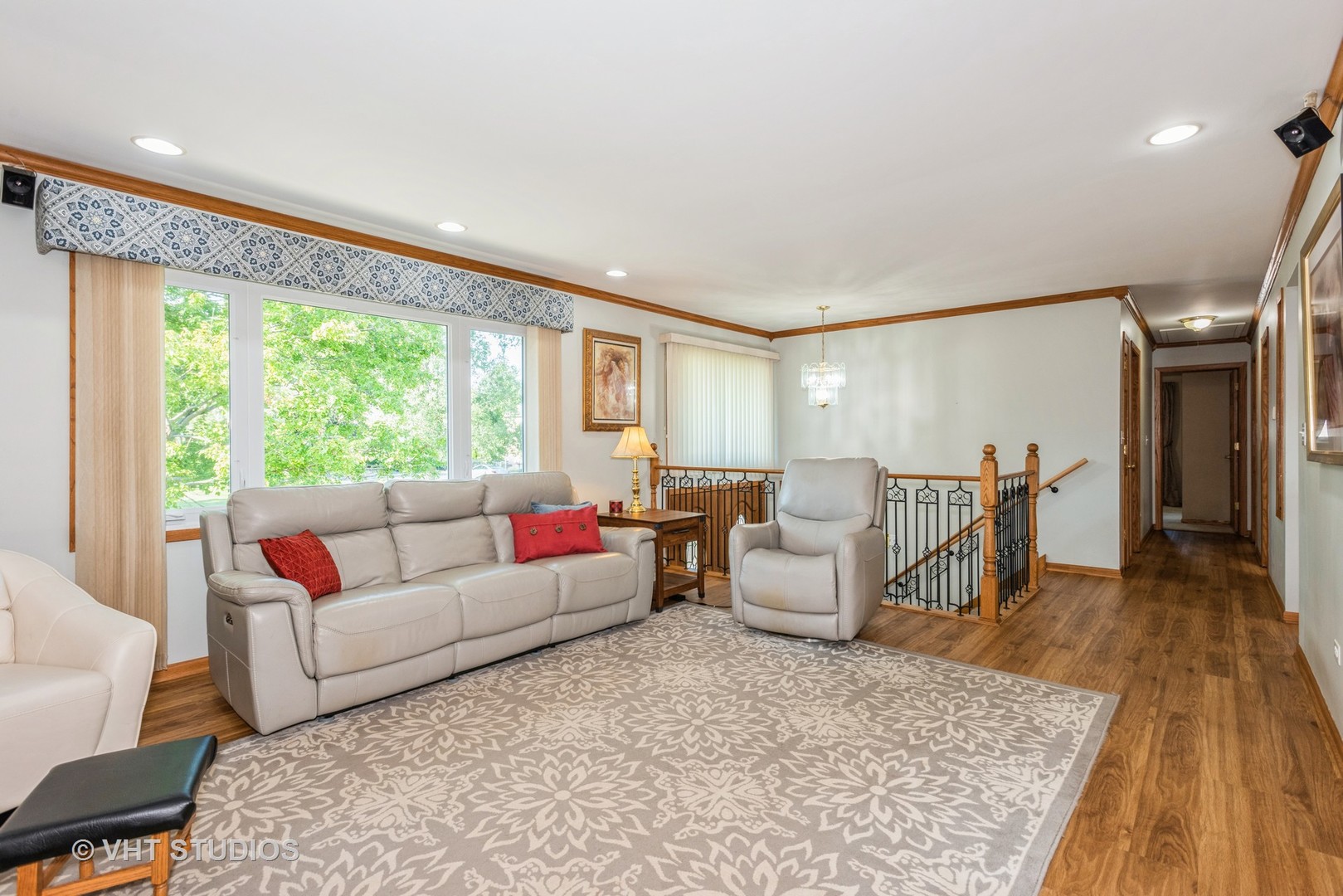 17W347 Forestview Road Bensenville, IL 60106 - Photo 6 of 25 a living room with furniture and a large window