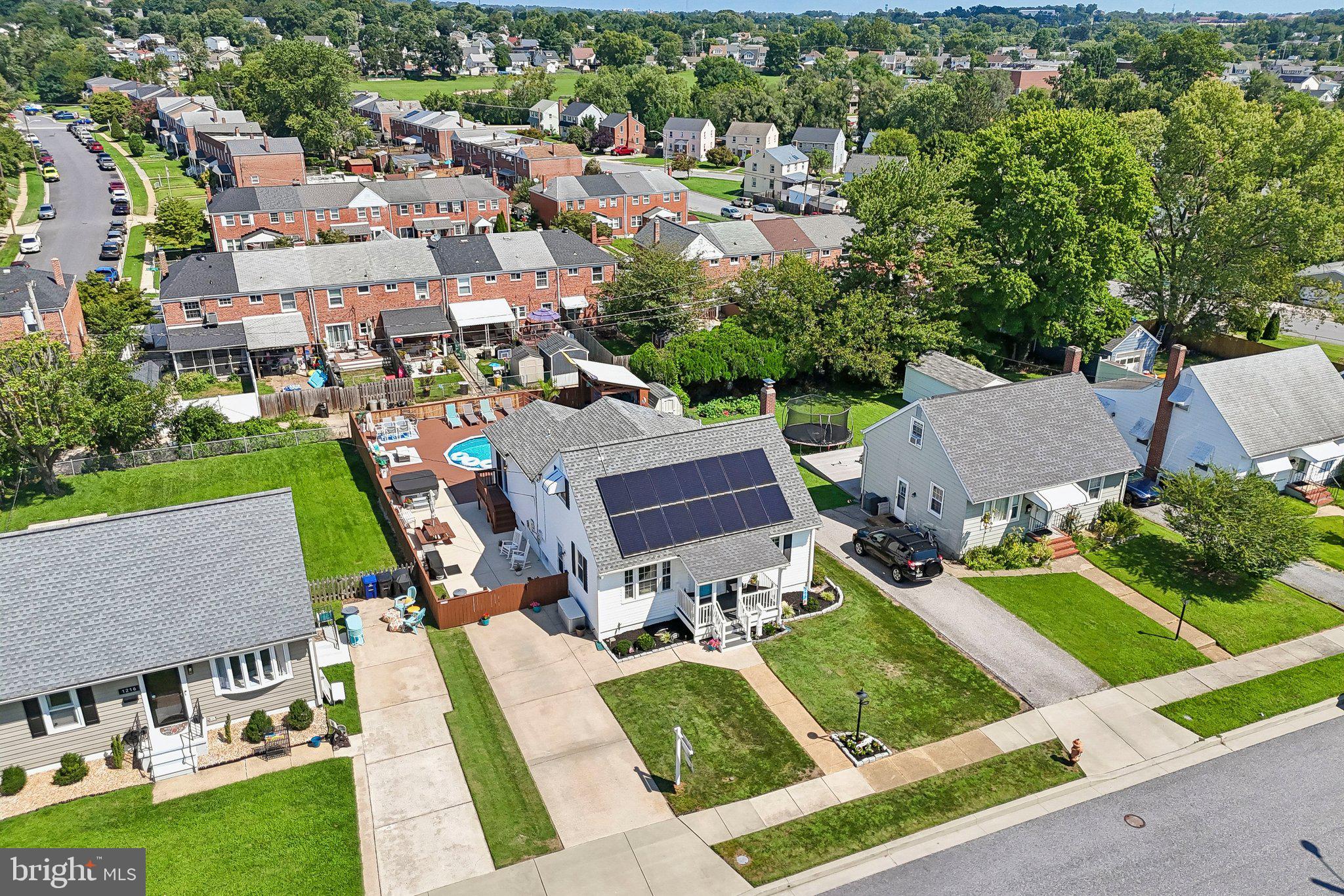 1248 June Road Baltimore, MD 21227 - Photo 64 of 80 Charming neighborhood with solar homes.