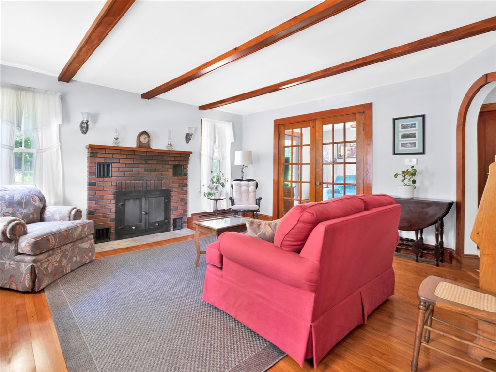 335 Eagle Peak Road Burrillville, RI 02859 - Photo 7 of 35 Living room with hardwood floors