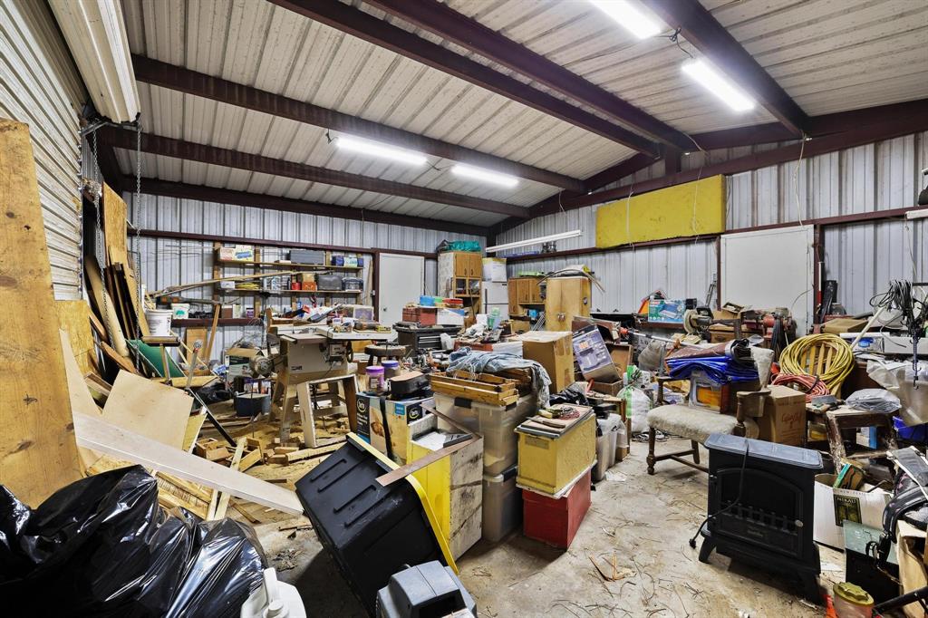 252 Meadow Lake Estates Road Denison, TX 75021 - Photo 27 of 37 Large electric shop with large amount of space for your next project, toys or vehicles