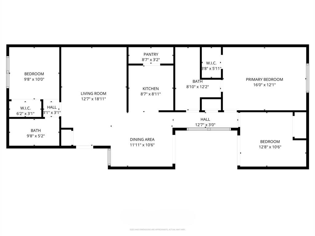 4526 Carr Street The Colony, TX 75056 - Photo 18 of 19 a picture of a bench in a white building