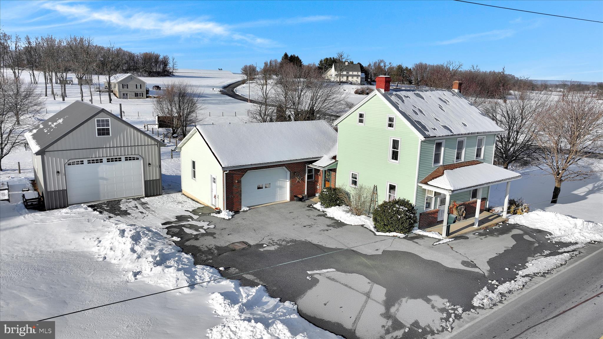 204 Reistville Road Myerstown, PA 17067 - Photo 5 of 55 a aerial view of a house with a bath tub and wooden fence