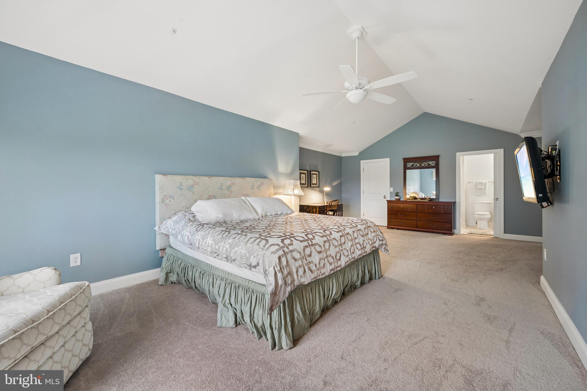 531 Risen Star Court Havre de Grace, MD 21078 - Photo 58 of 115 Upper Level BR w/ pocket door to BA & w.i.c.