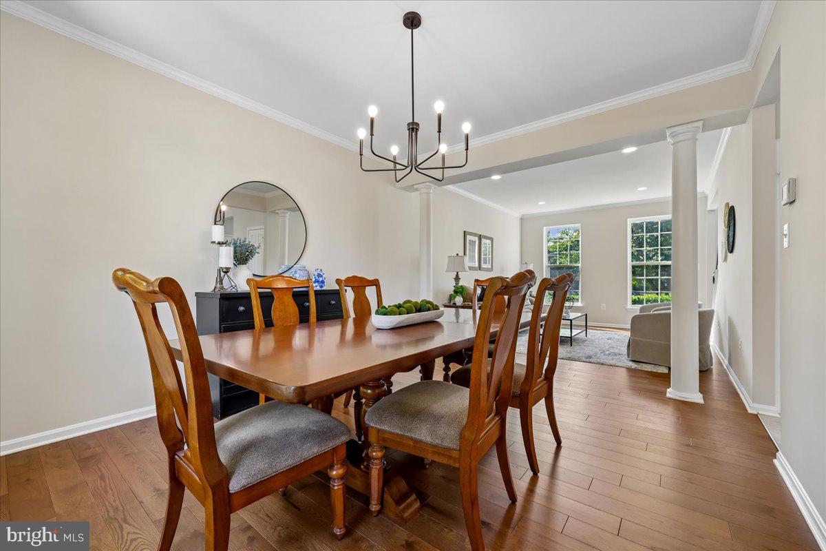 107 Redcloud Court Frederick, MD 21702 - Photo 11 of 78 Elegant dining space with natural light.