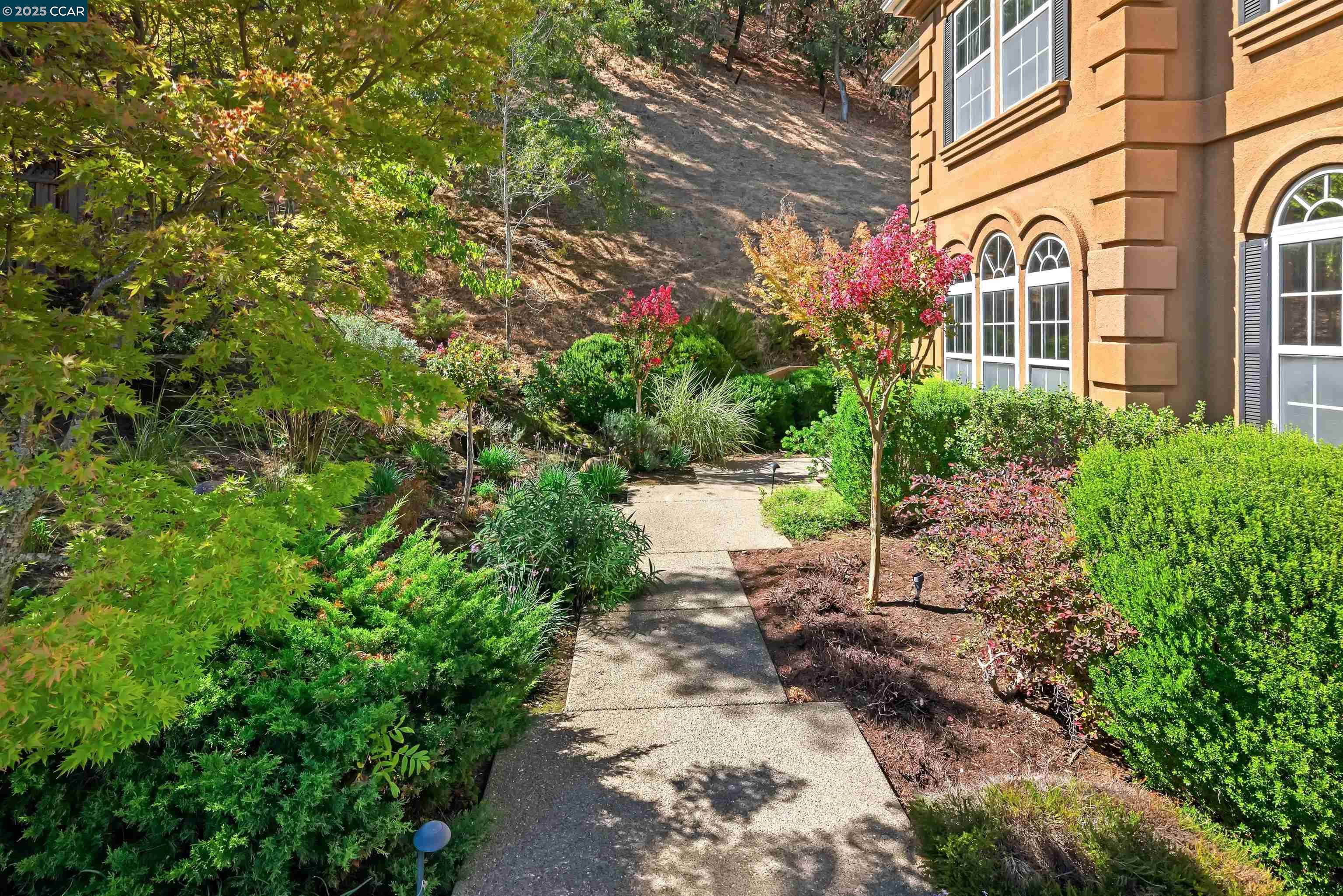 20 Oak Crest Lane Alamo, CA 94507 - Photo 4 of 41 a view of a pathway in front of a building
