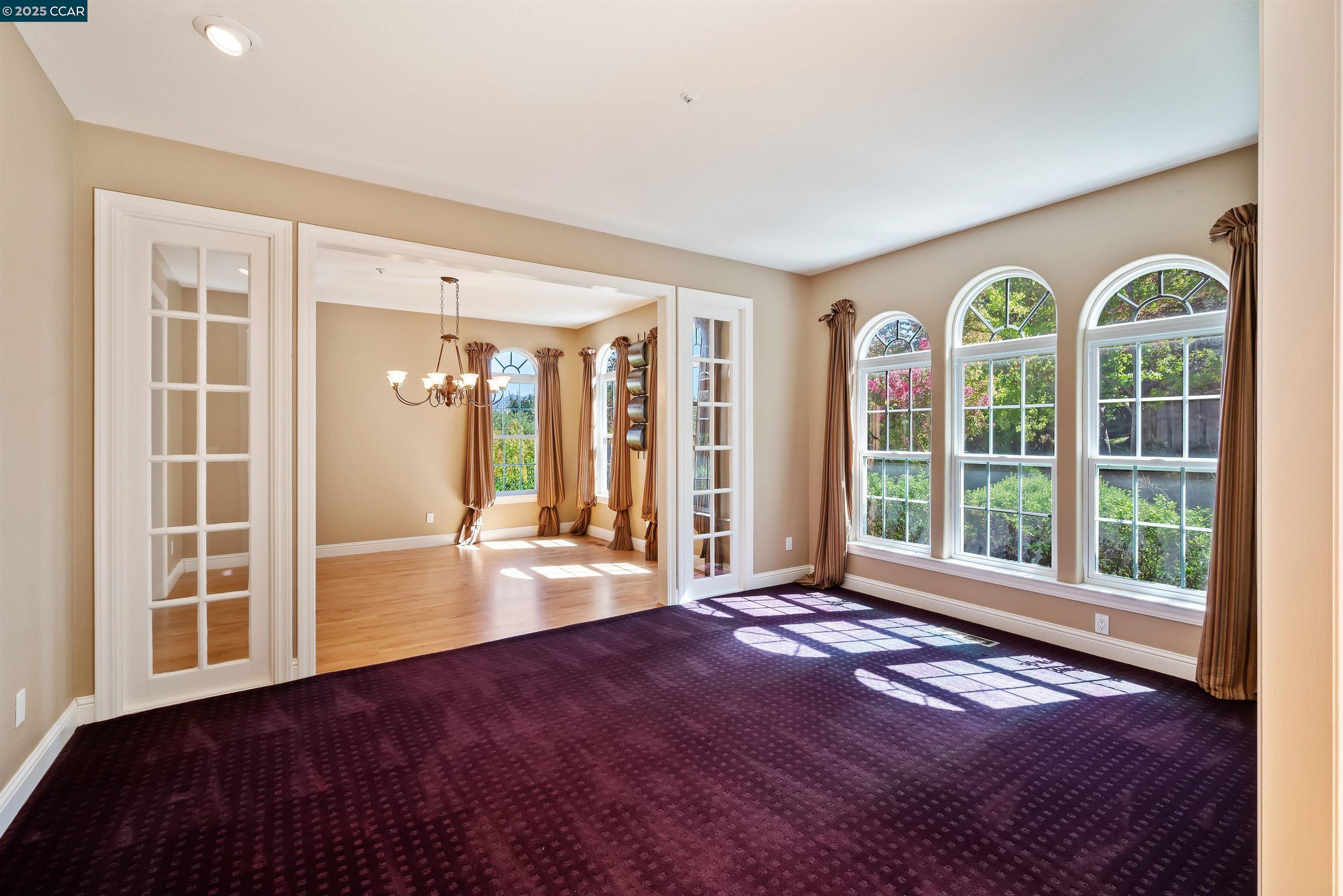 20 Oak Crest Lane Alamo, CA 94507 - Photo 8 of 41 a view of an entryway with wooden floor and garden