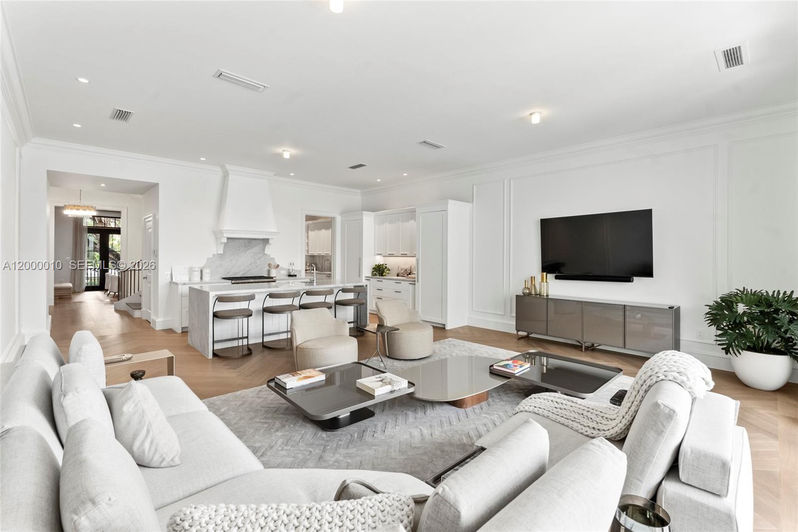 2617 Anderson Road Coral Gables, FL 33134 - Photo 18 of 49 a living room with furniture and a flat screen tv