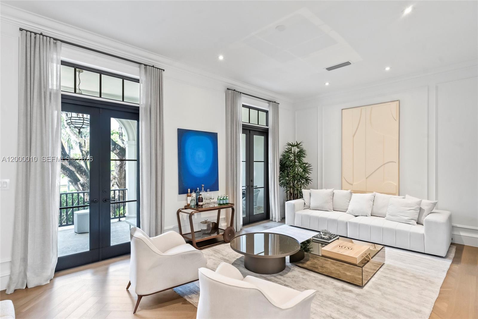 2617 Anderson Road Coral Gables, FL 33134 - Photo 30 of 49 a living room with furniture and a large window