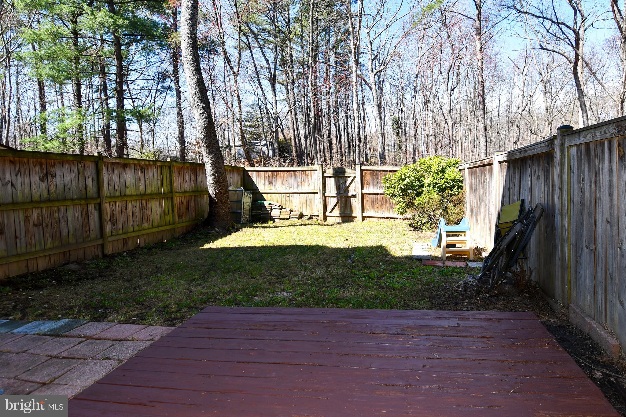 12604 Dulcinea Place Woodbridge, VA 22192 - Photo 48 of 63 Fenced Backyard
