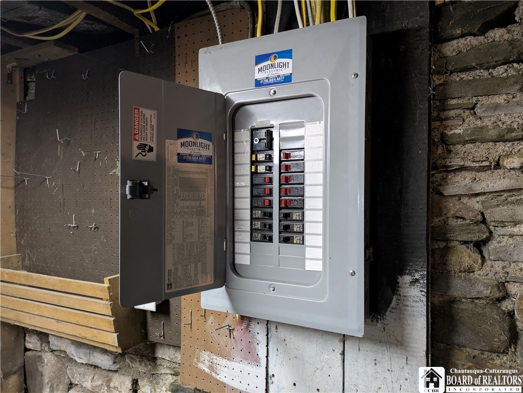 33 Maple Street Ellery, NY 14712 - Photo 34 of 40 Basement electrical panel