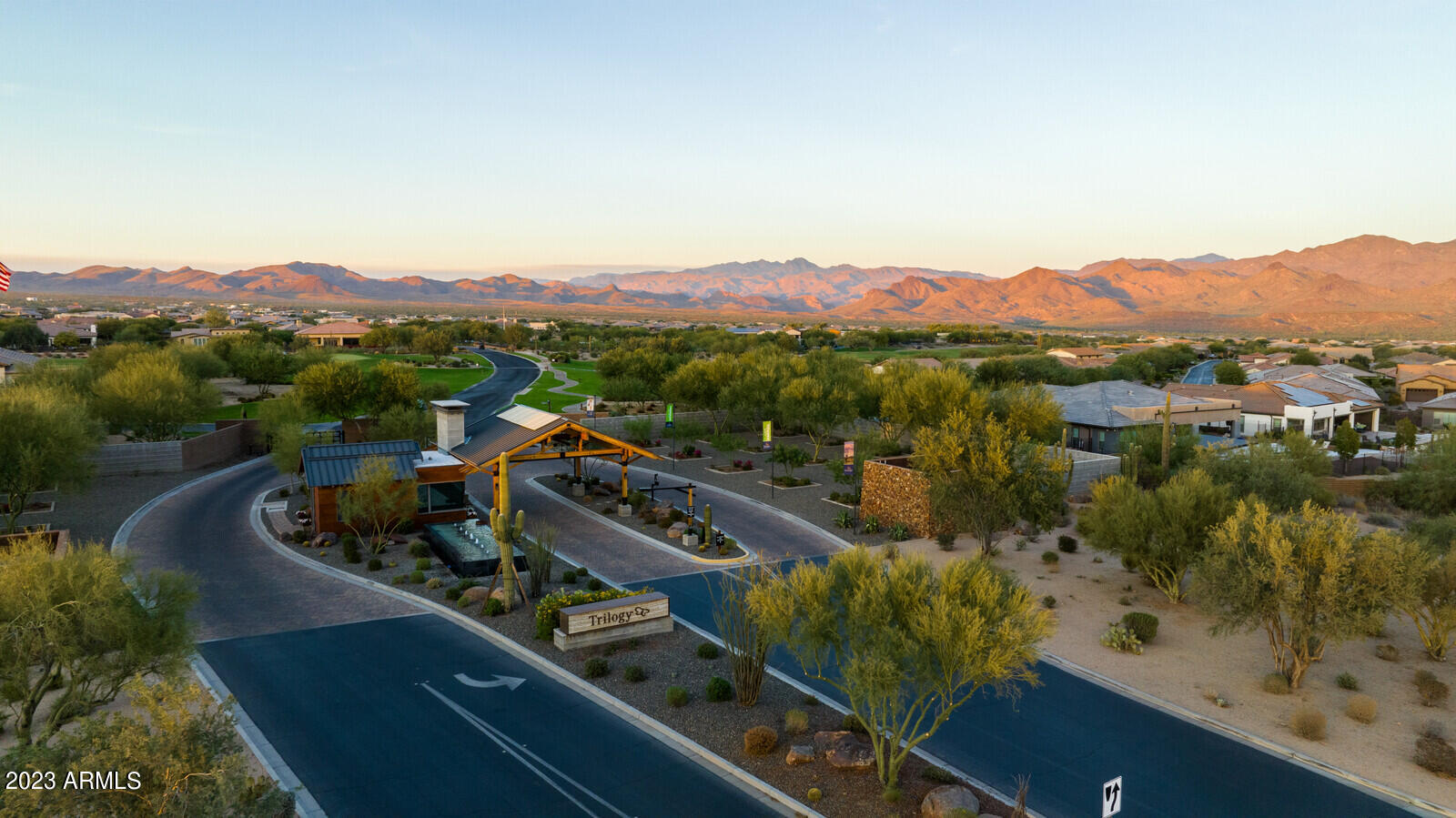 17835 East Cindercone Road Rio Verde, AZ 85263 - Photo 39 of 57 a view of a city from a balcony