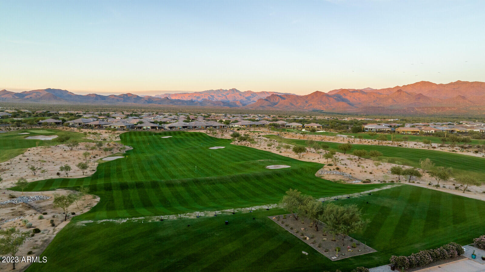 17835 East Cindercone Road Rio Verde, AZ 85263 - Photo 46 of 57 a view of a city with mountains in the background