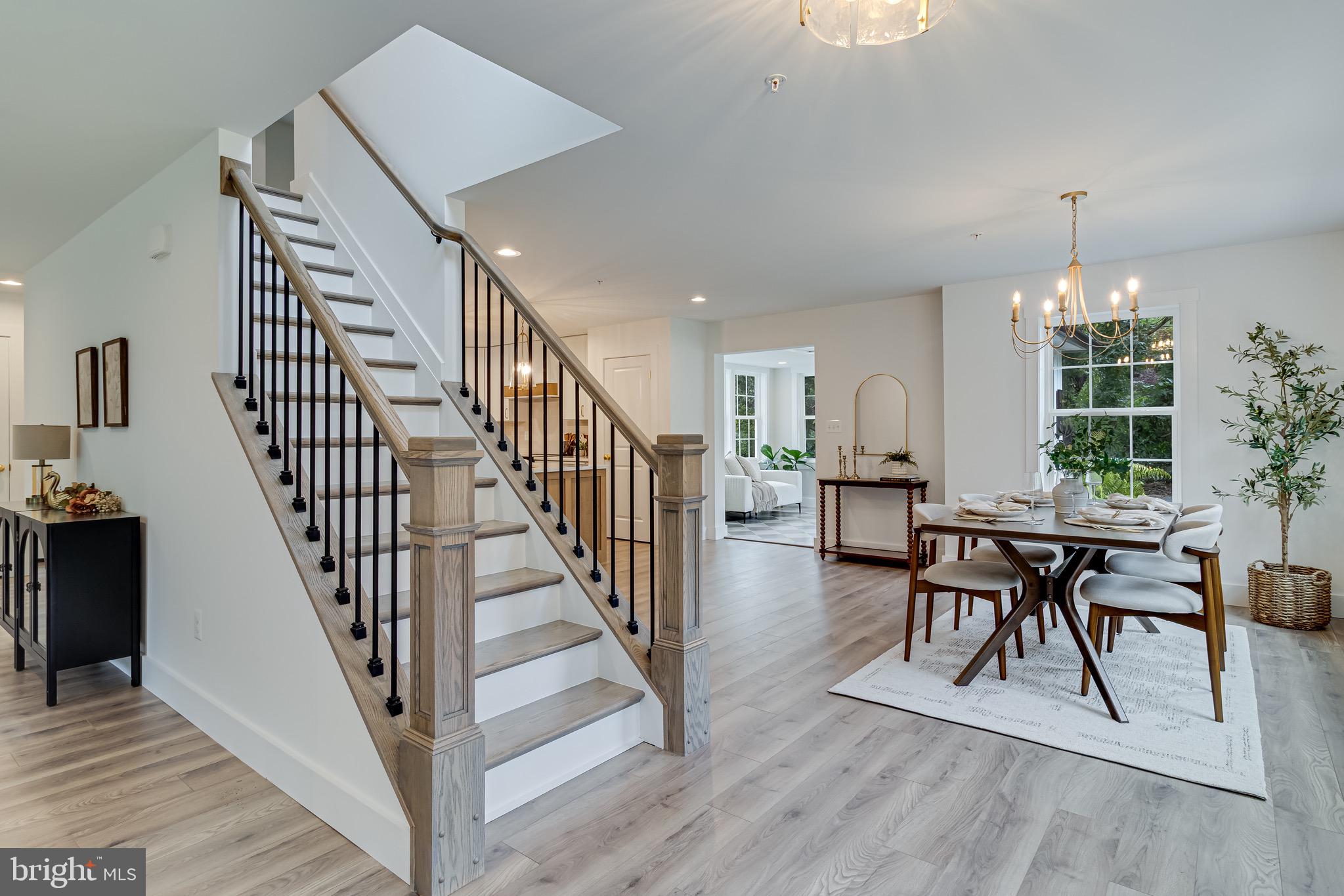 1940 Adelina Road Prince Frederick, MD 20678 - Photo 19 of 37 a view of a dining room with furniture window and wooden floor