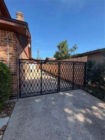 a view of backyard and tree