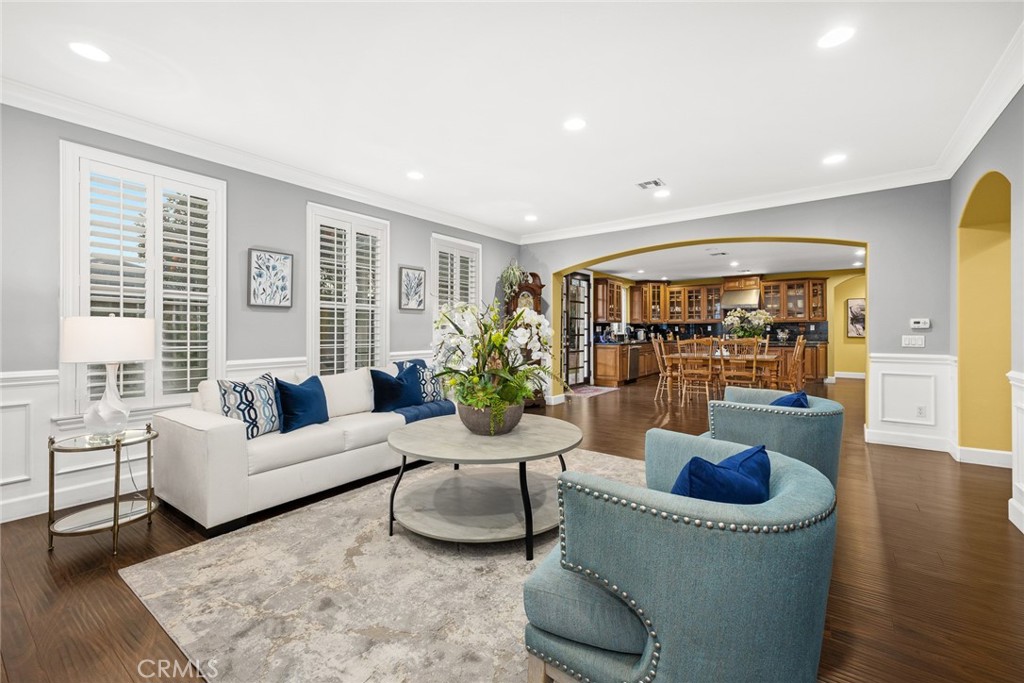 2641 Doolittle Avenue Arcadia, CA 91006 - Photo 9 of 13 a living room with furniture and a large window