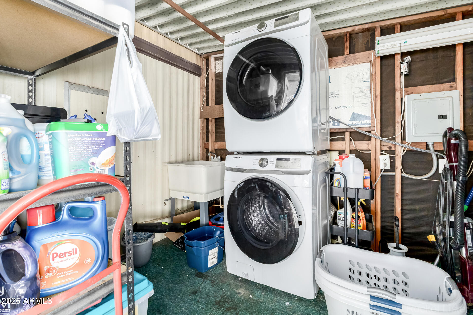 303 South Recker Road, Unit 81 Mesa, AZ 85206 - Photo 21 of 31 Laundry in Carport Enclosure