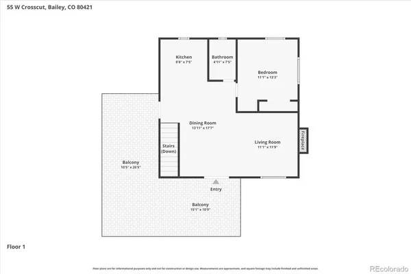 $500,000 | 55 West Crosscut Road, Bailey, CO 80421