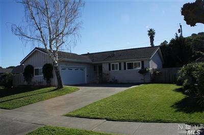2471 Center Road Novato, CA 94947 - Photo 1 of 1 a front view of a house with a yard and garage
