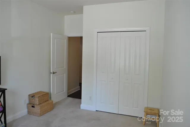 a view of room with closet