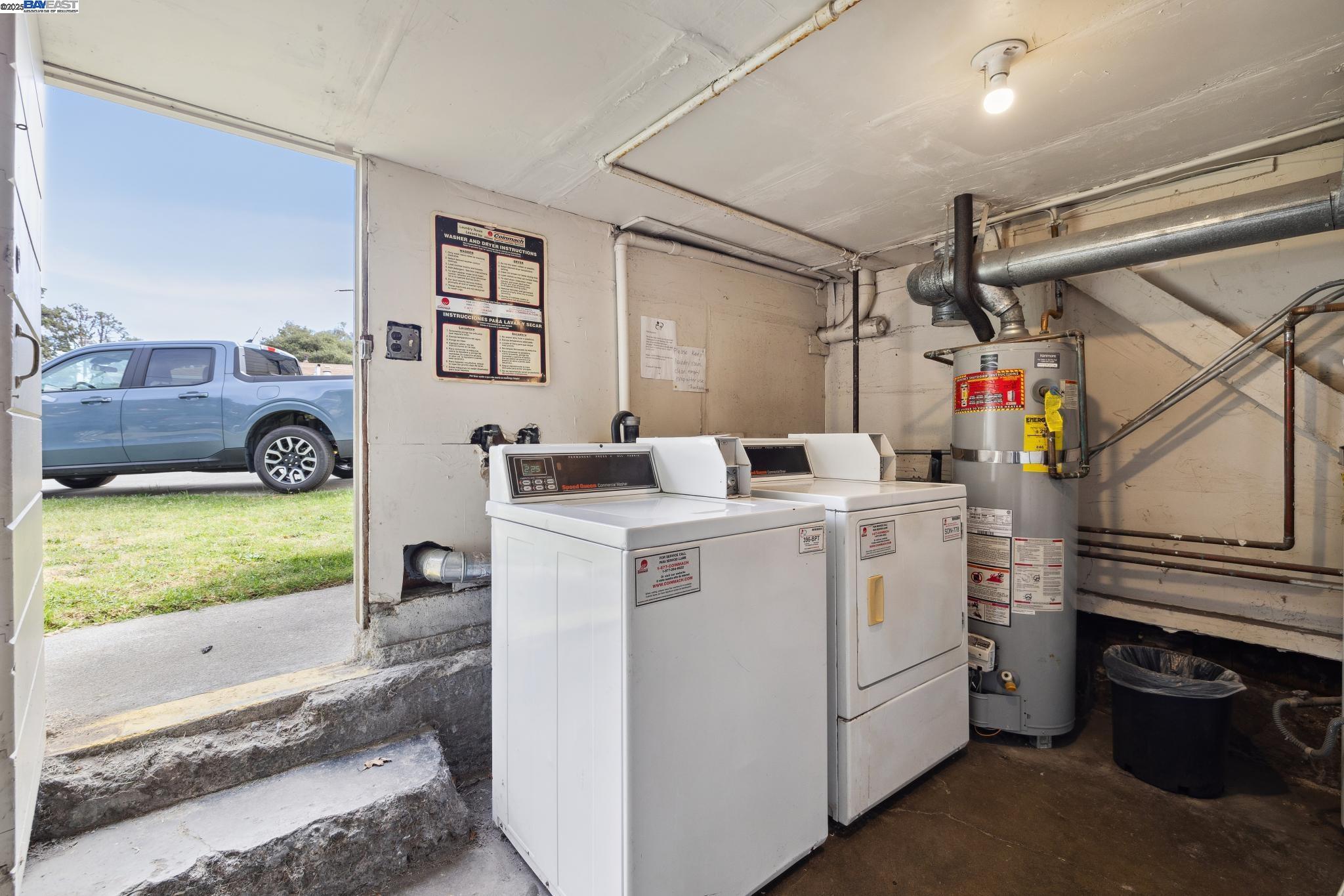 1820 3rd Street Alameda, CA 94501 - Photo 50 of 60 a utility room with dryer and washer
