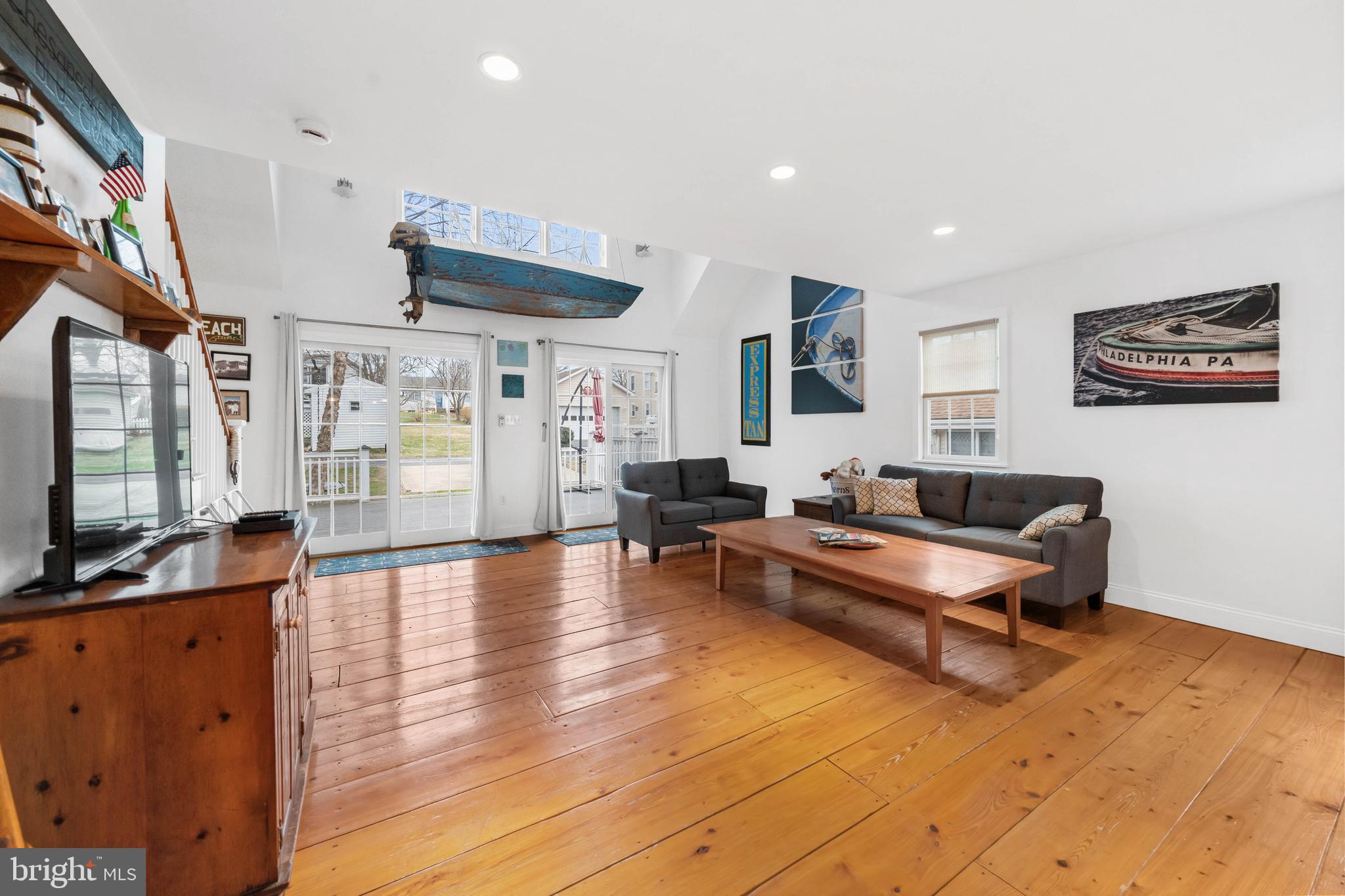 38 Virginia Avenue Earleville, MD 21919 - Photo 23 of 60 a living room with furniture and a flat screen tv