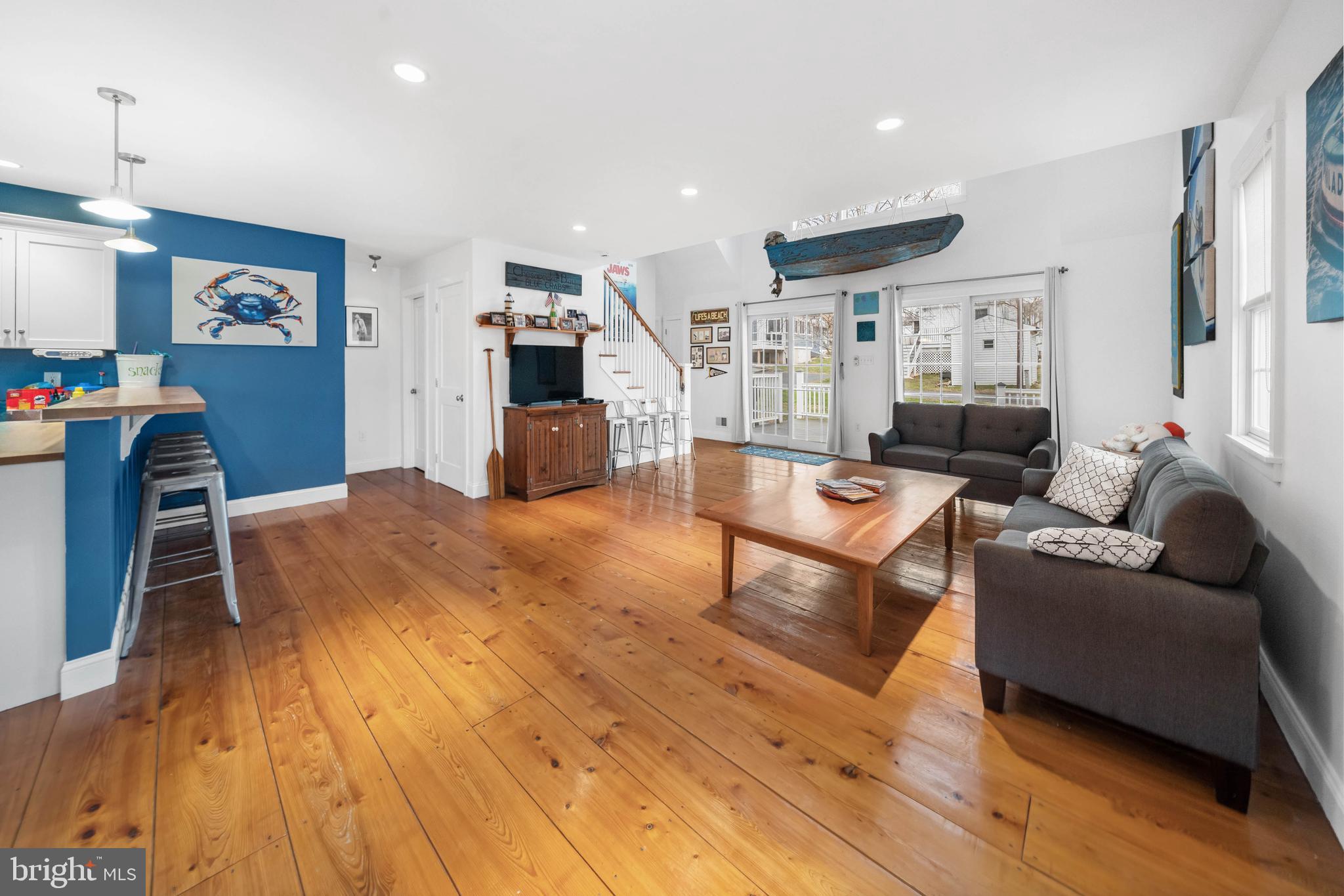 38 Virginia Avenue Earleville, MD 21919 - Photo 24 of 60 a living room with furniture and a wooden floor