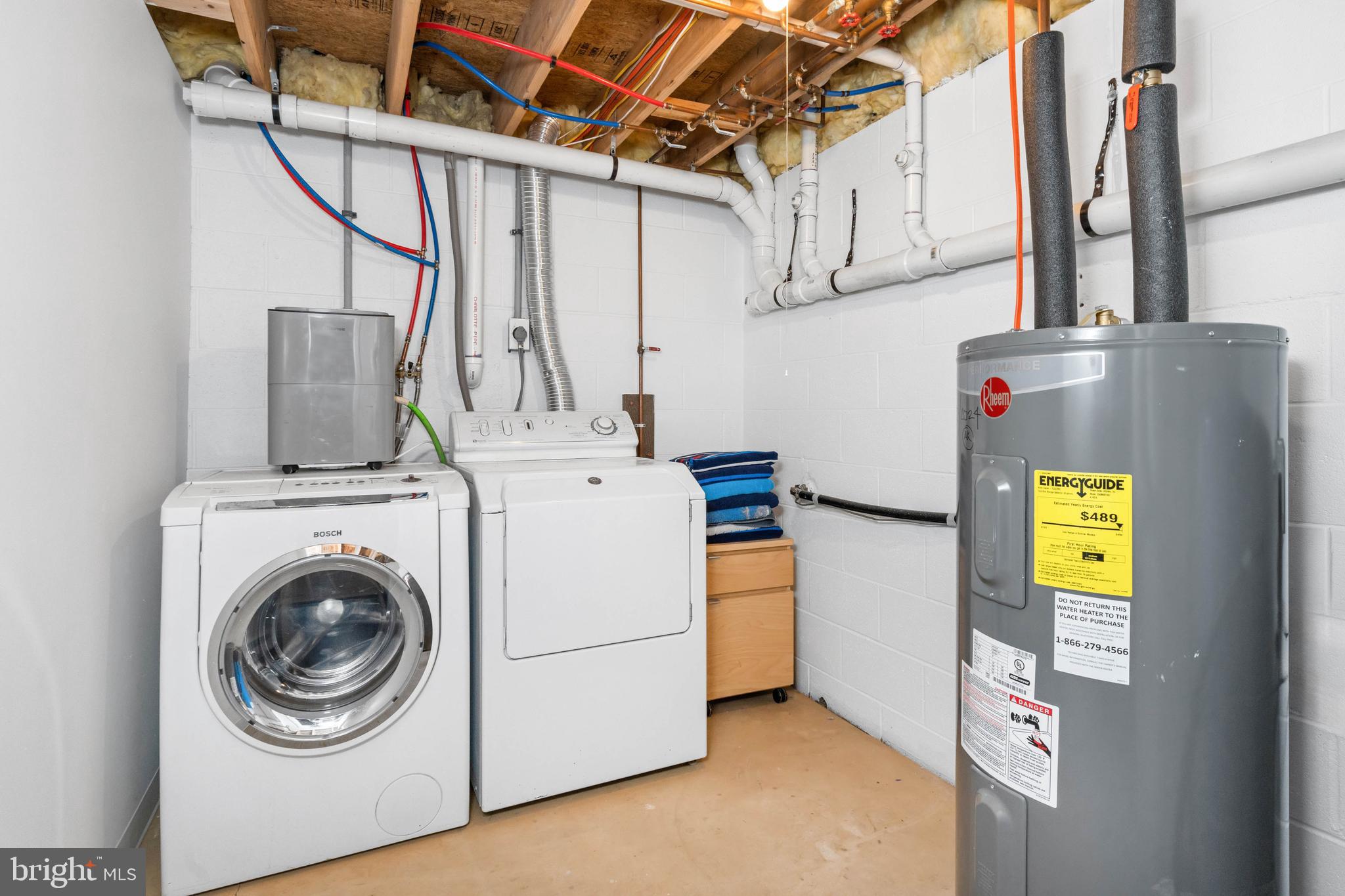 38 Virginia Avenue Earleville, MD 21919 - Photo 37 of 60 Basement Laundry