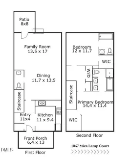 $325,000 | 1047 Mica Lamp Court, Apex, NC 27502