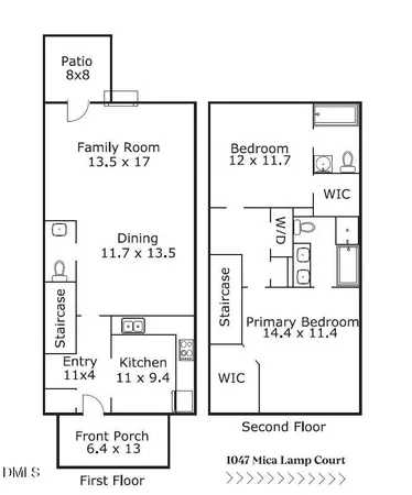 $325,000 | 1047 Mica Lamp Court, Apex, NC 27502