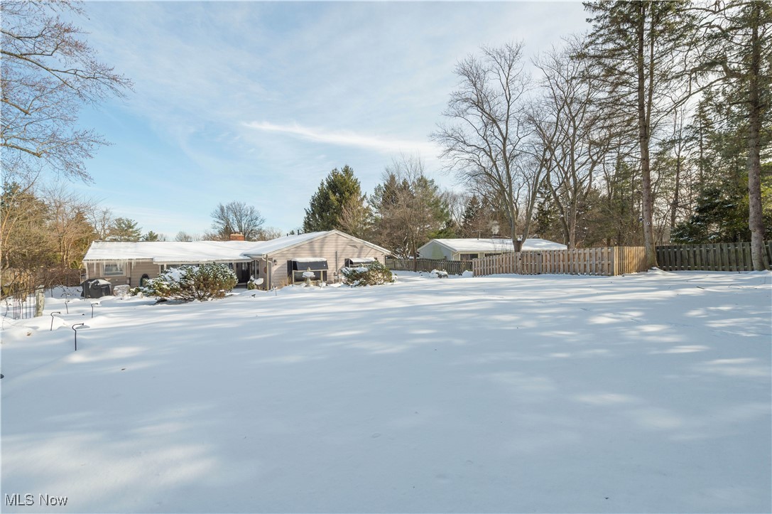 2660 Ramsay Road Beachwood, OH 44122 - Photo 38 of 49 View of yard layered in snow