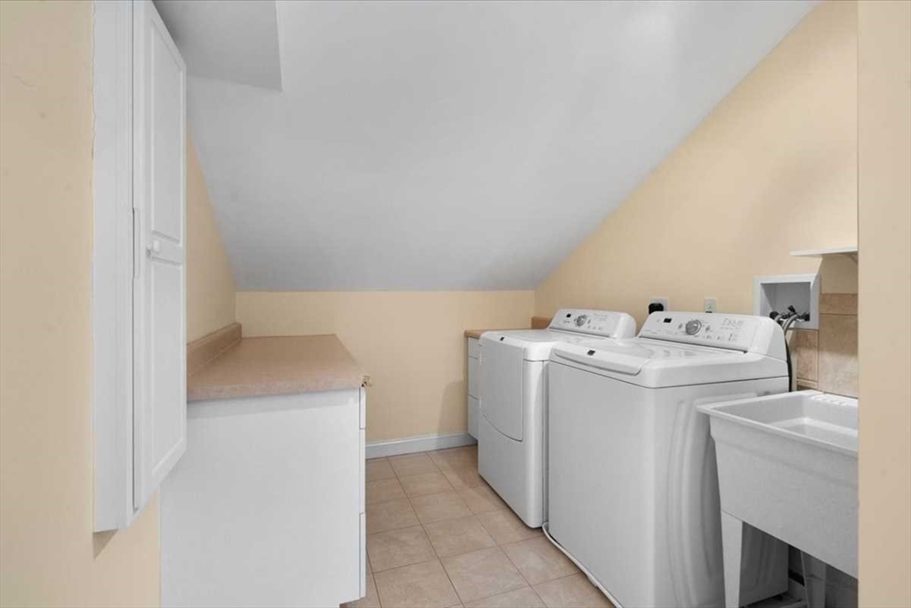 23 Marshall Road Natick, MA 01760 - Photo 16 of 31 a utility room with dryer and washer