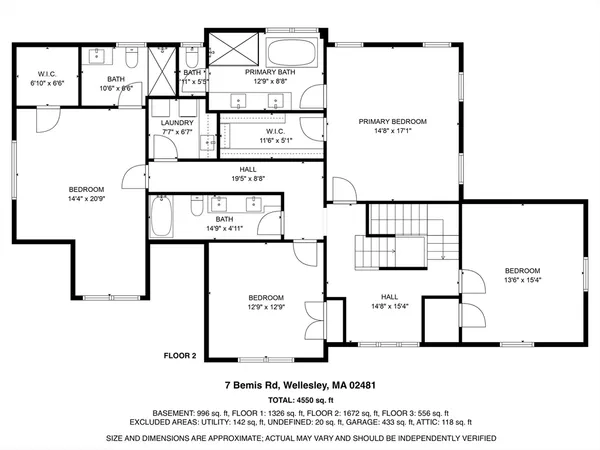 a picture of a floor plan