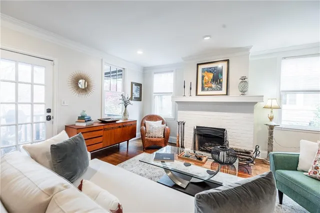 a utility room with cabinets