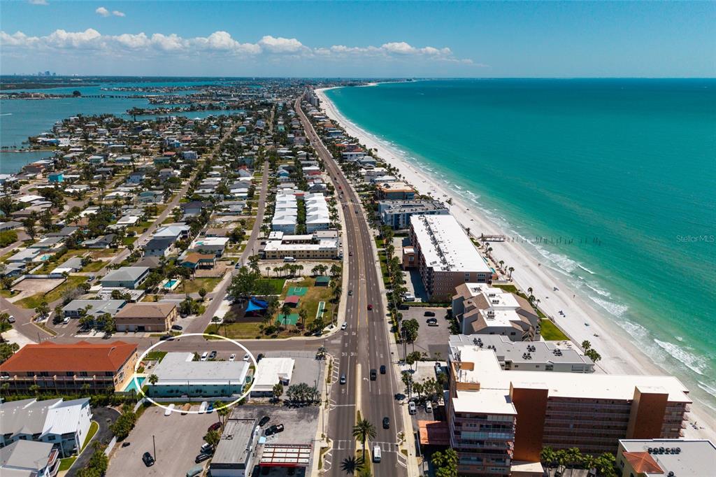 10 164th Avenue, Unit 1 Redington Beach, FL 33708 - Photo 22 of 38 an aerial view of multiple house