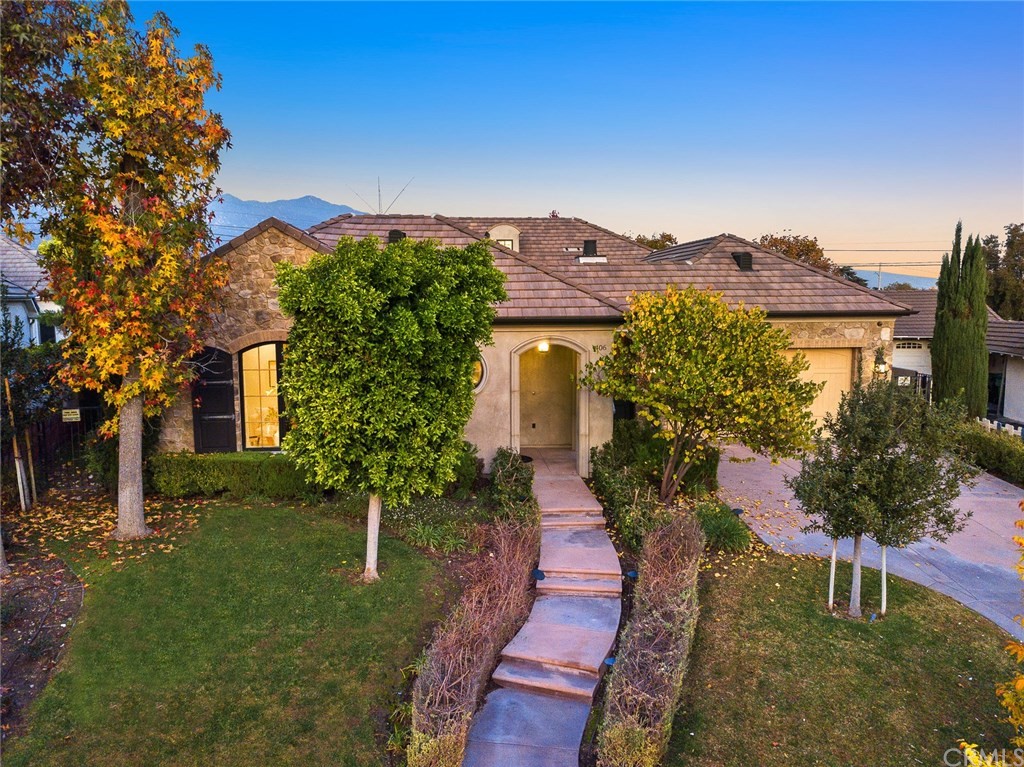 406 Drake Road Arcadia, CA 91007 - Photo 8 of 8 front view of a house with a yard