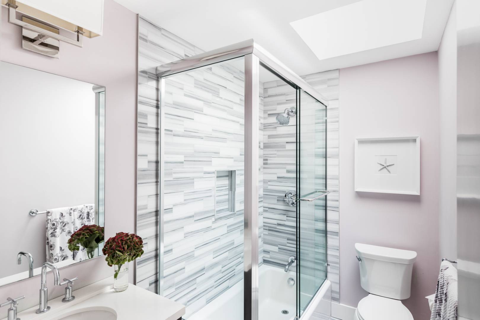 30 Lower 7 Ponds Road Water Mill, NY 11976 - Photo 21 of 32 a bathroom with a toilet sink and shower