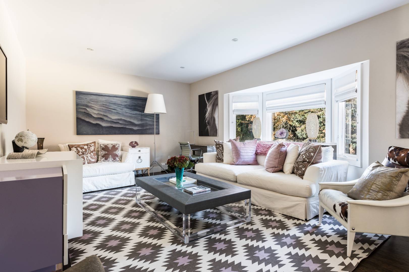 30 Lower 7 Ponds Road Water Mill, NY 11976 - Photo 10 of 32 a living room with furniture a rug and a window