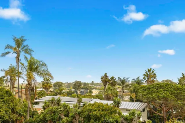 a view of an ocean beach