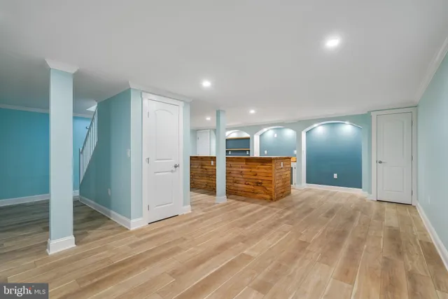 a view of empty room