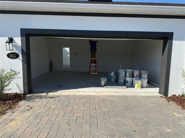 a view of water heater room