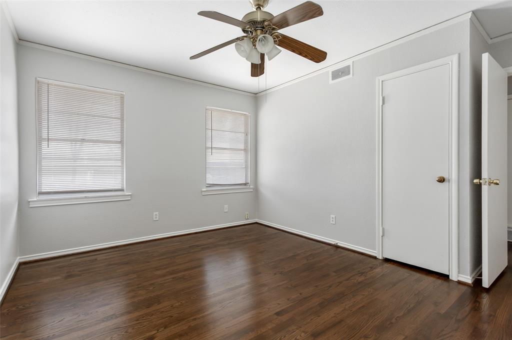 6520 St Moritz Avenue Dallas, TX 75214 - Photo 24 of 31 wooden floor in an empty room with a window