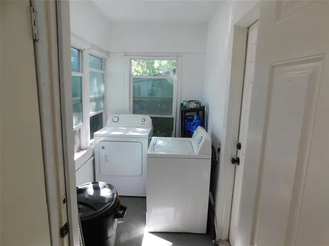 a room with storage and utility