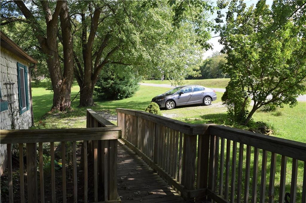 447 Achortown Road Beaver Falls, PA 15010 - Photo 22 of 25 Off street parking. Ramp to the porch. No steps to enter the house.