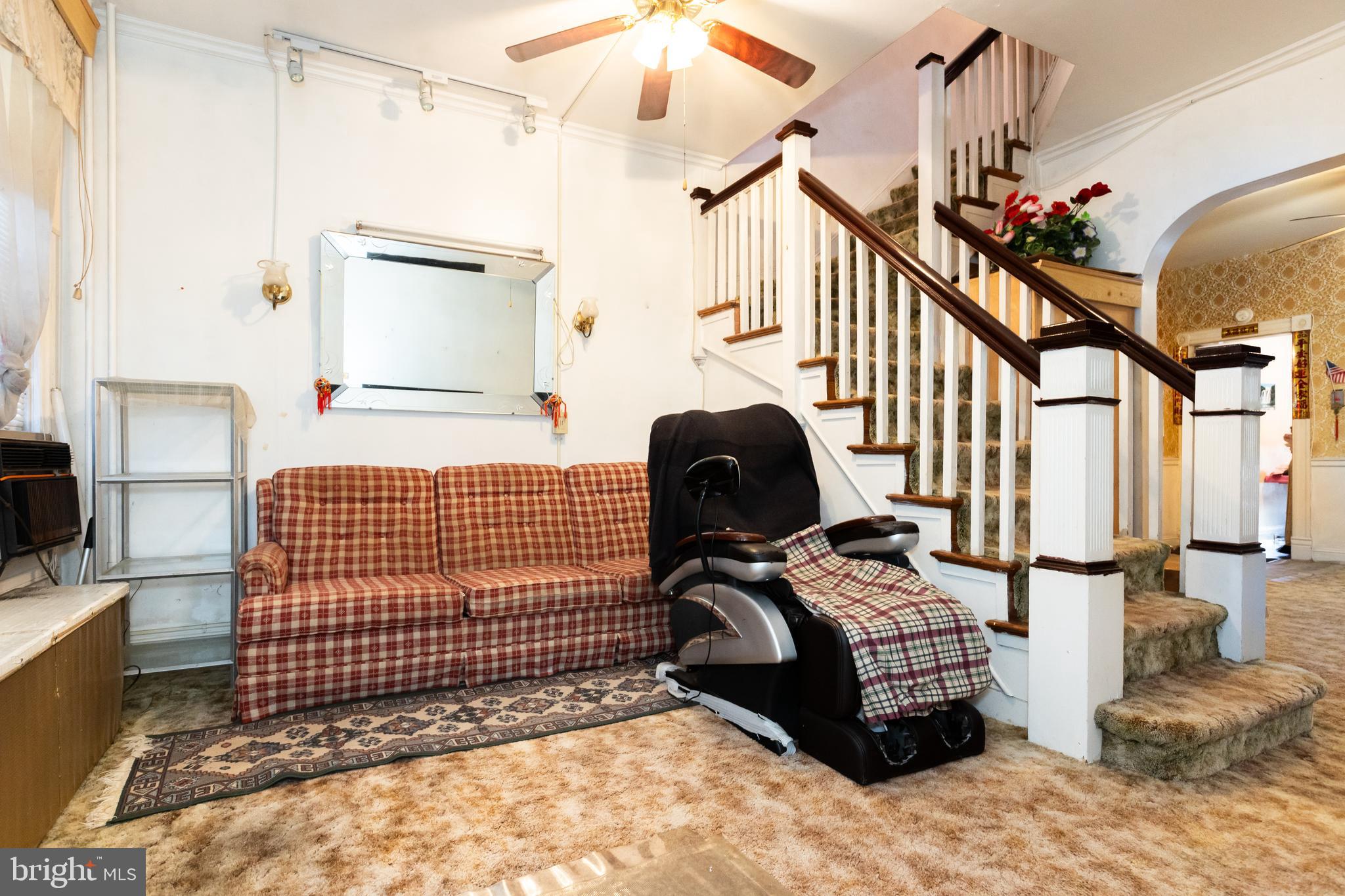 505 East 35th Street Baltimore, MD 21218 - Photo 11 of 45 a view of entryway livingroom and hall