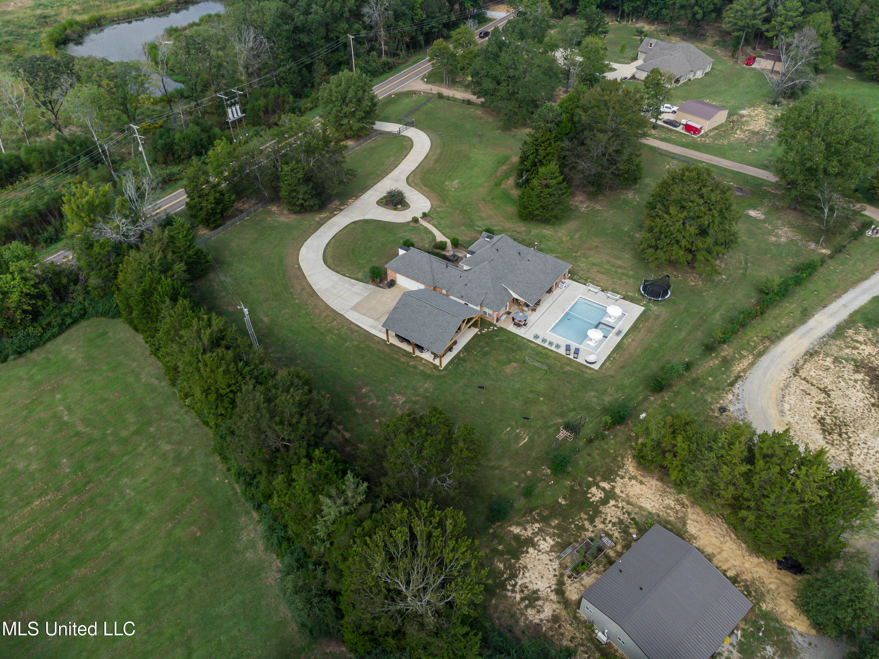 380 Catlett Road Madison, MS 39110 - Photo 89 of 106 380 Catlett Road Drone-5