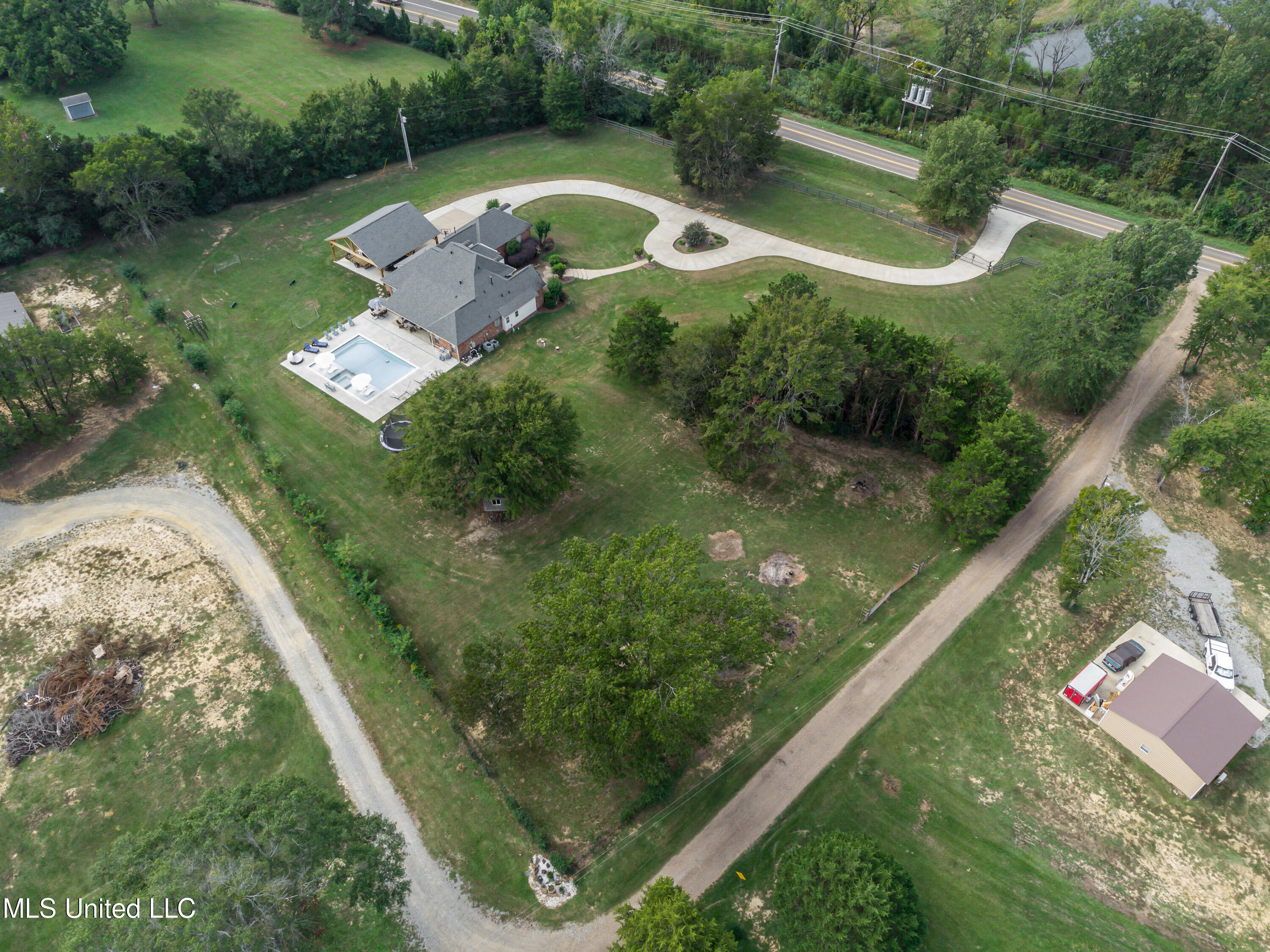 380 Catlett Road Madison, MS 39110 - Photo 91 of 106 380 Catlett Road Drone-7
