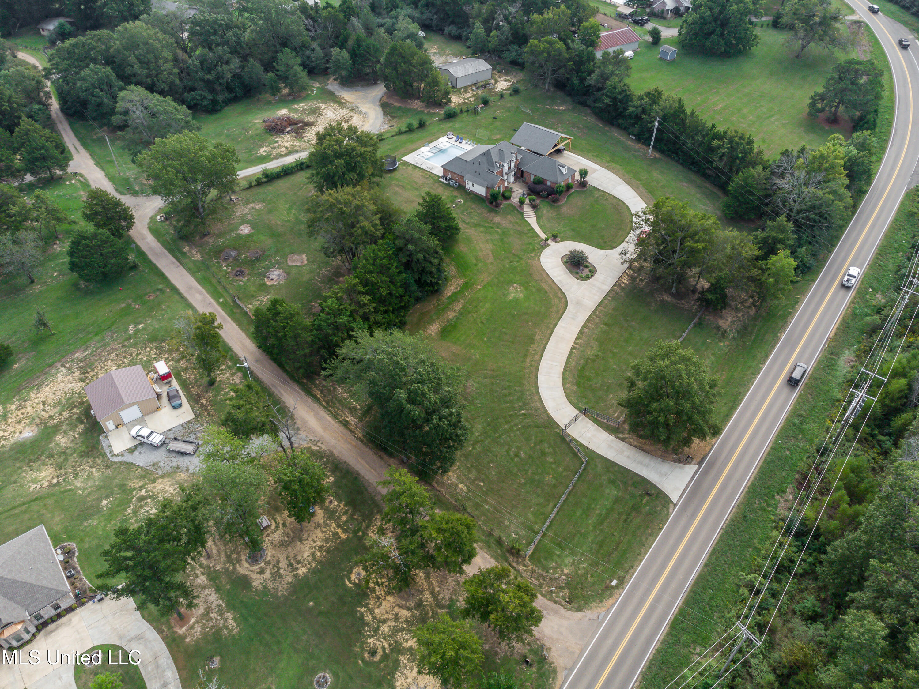 380 Catlett Road Madison, MS 39110 - Photo 93 of 106 380 Catlett Road Drone-9