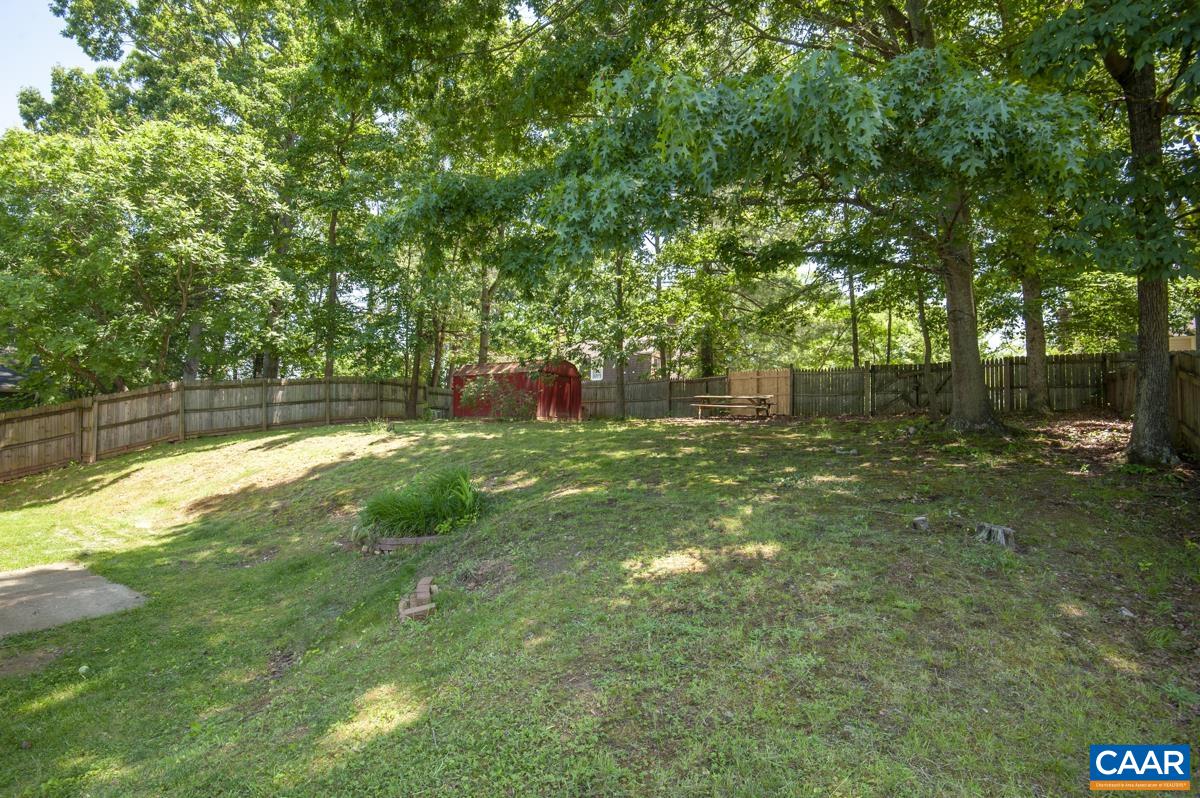 368 Minor Ridge Road Charlottesville, VA 22901 - Photo 27 of 29 a view of a backyard with large trees