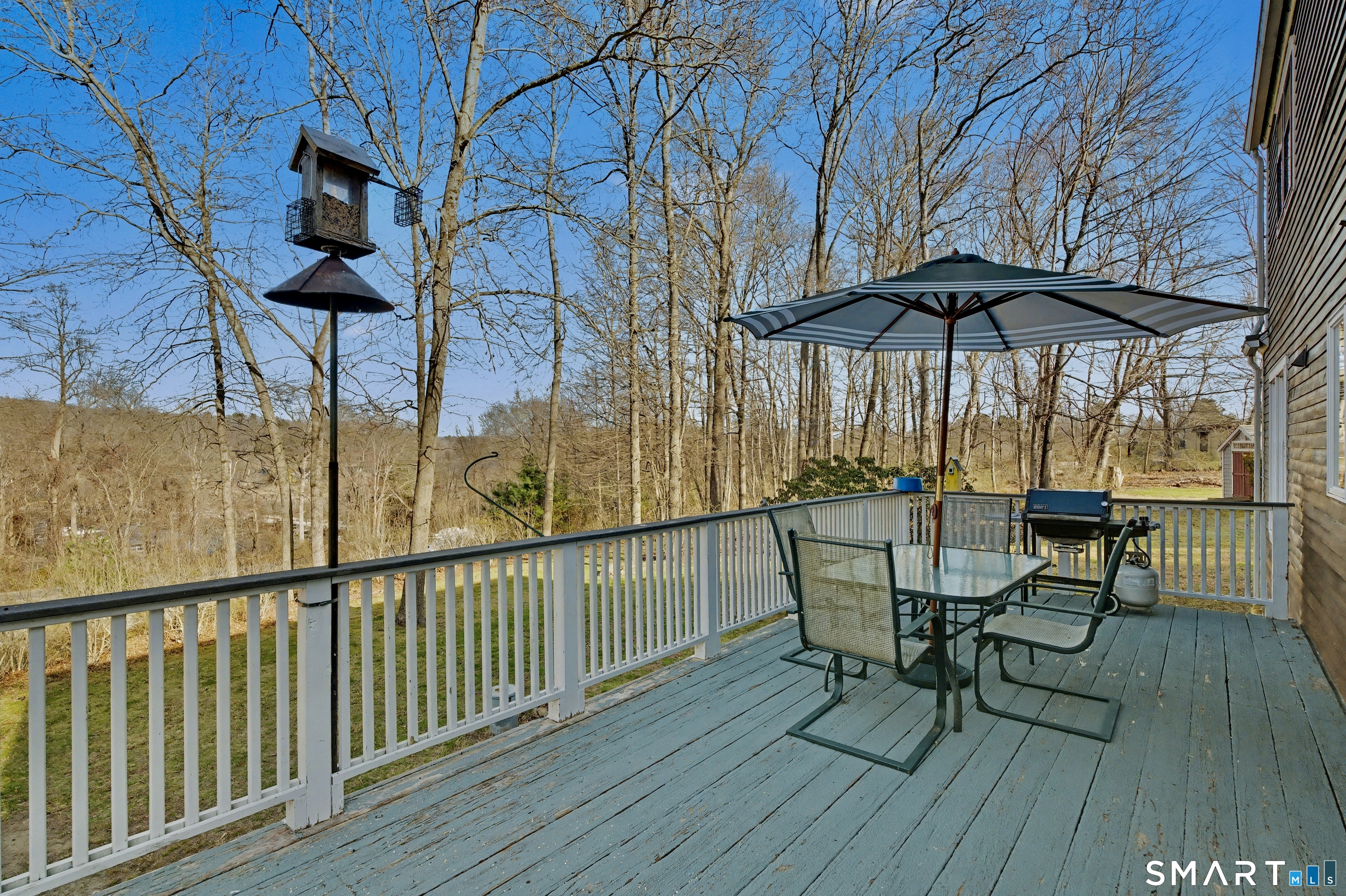 226 Middlesex Avenue Chester, CT 06412 - Photo 30 of 40 a view of chairs on the deck
