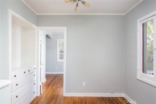 wooden floor in a gallery